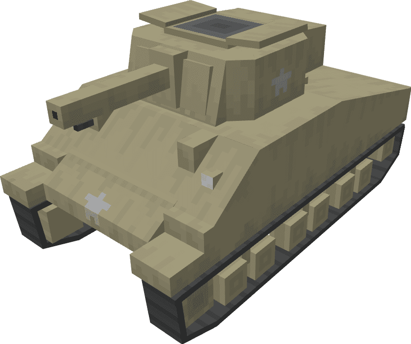 Trajan's Tanks Mod (1.19.2, 1.18.2) - WW2 Tanks to Minecraft 7