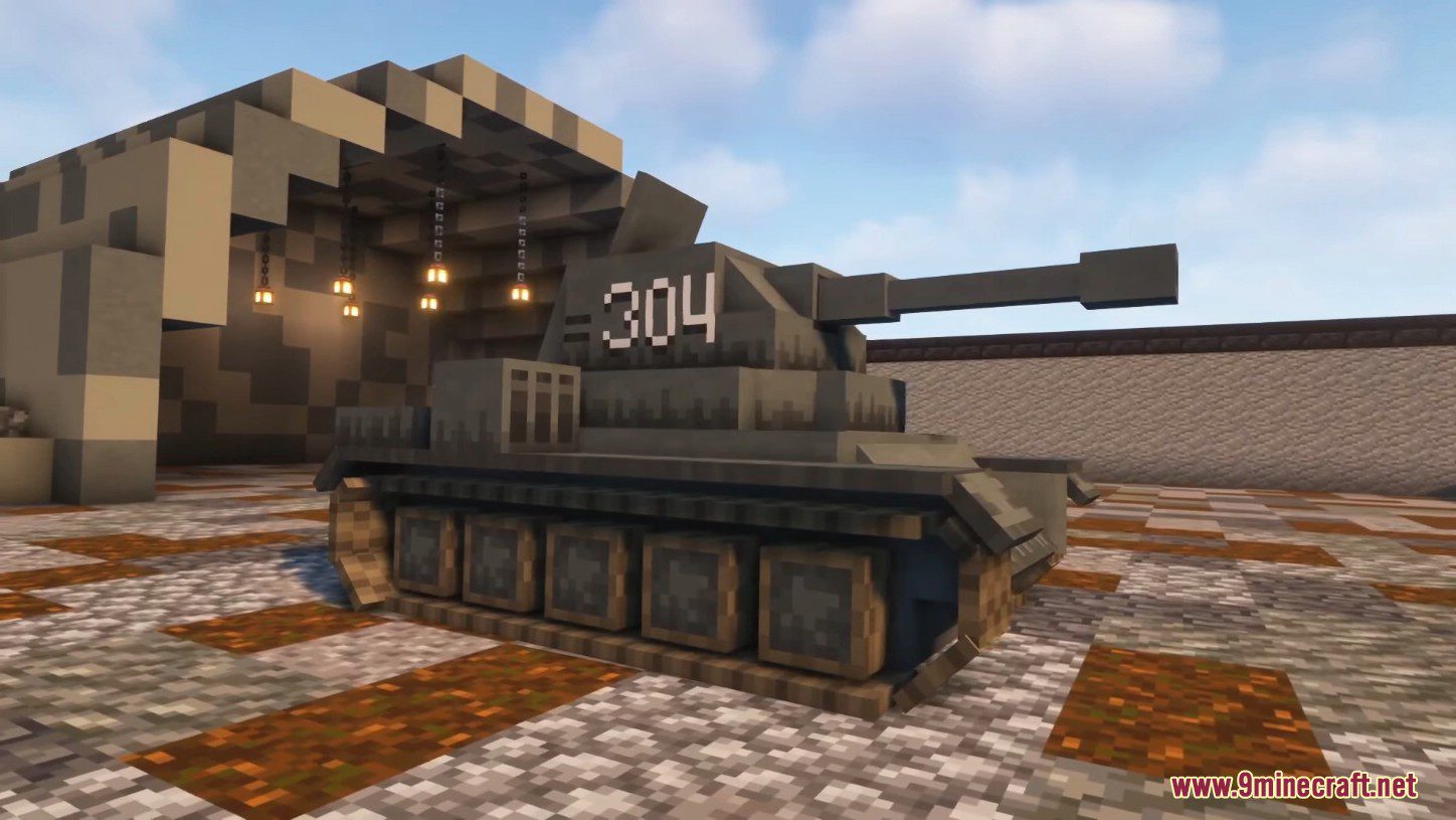 Trajan's Tanks Mod (1.19.2, 1.18.2) - WW2 Tanks to Minecraft 14