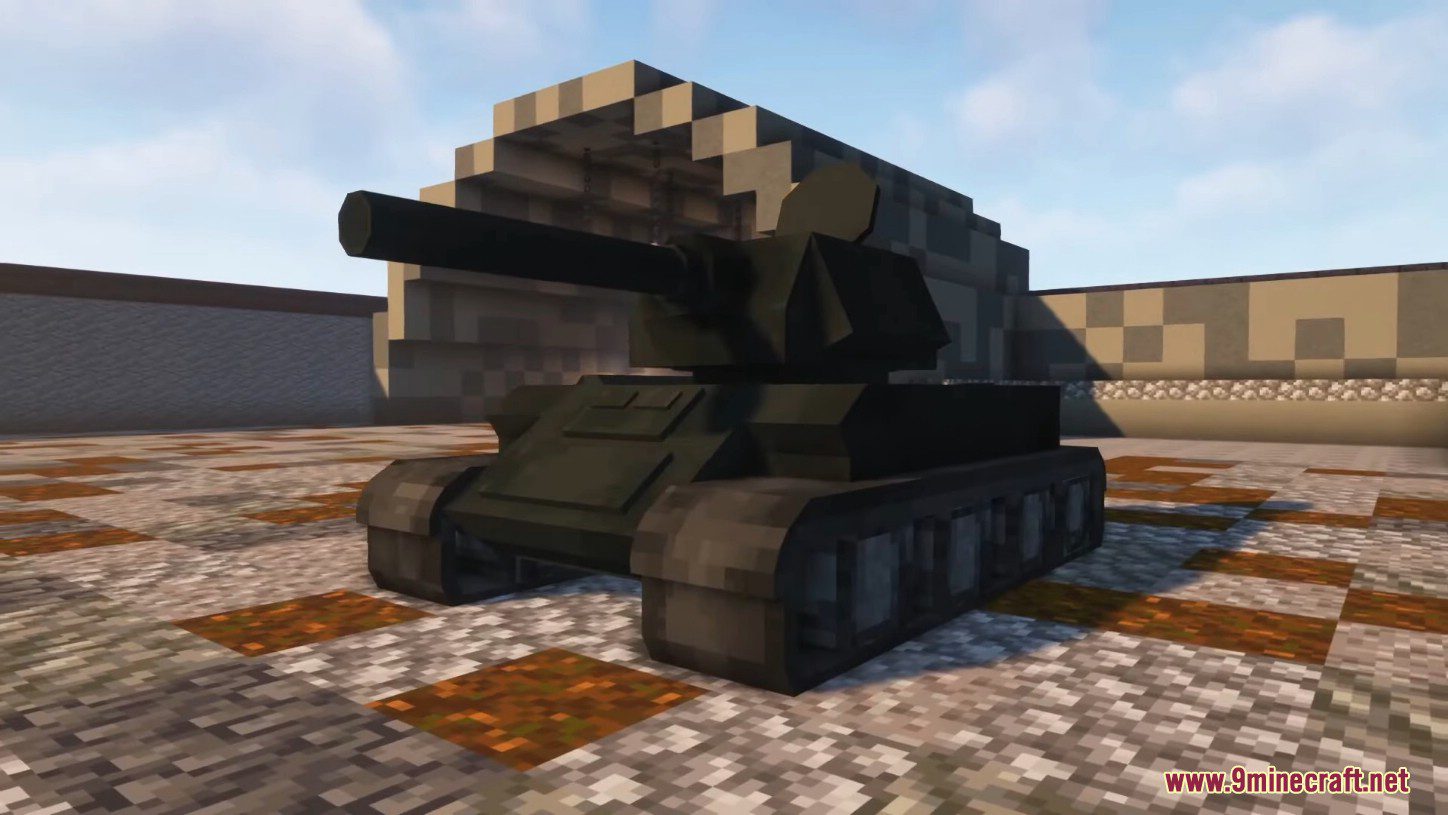 Trajan's Tanks Mod (1.19.2, 1.18.2) - WW2 Tanks to Minecraft 15