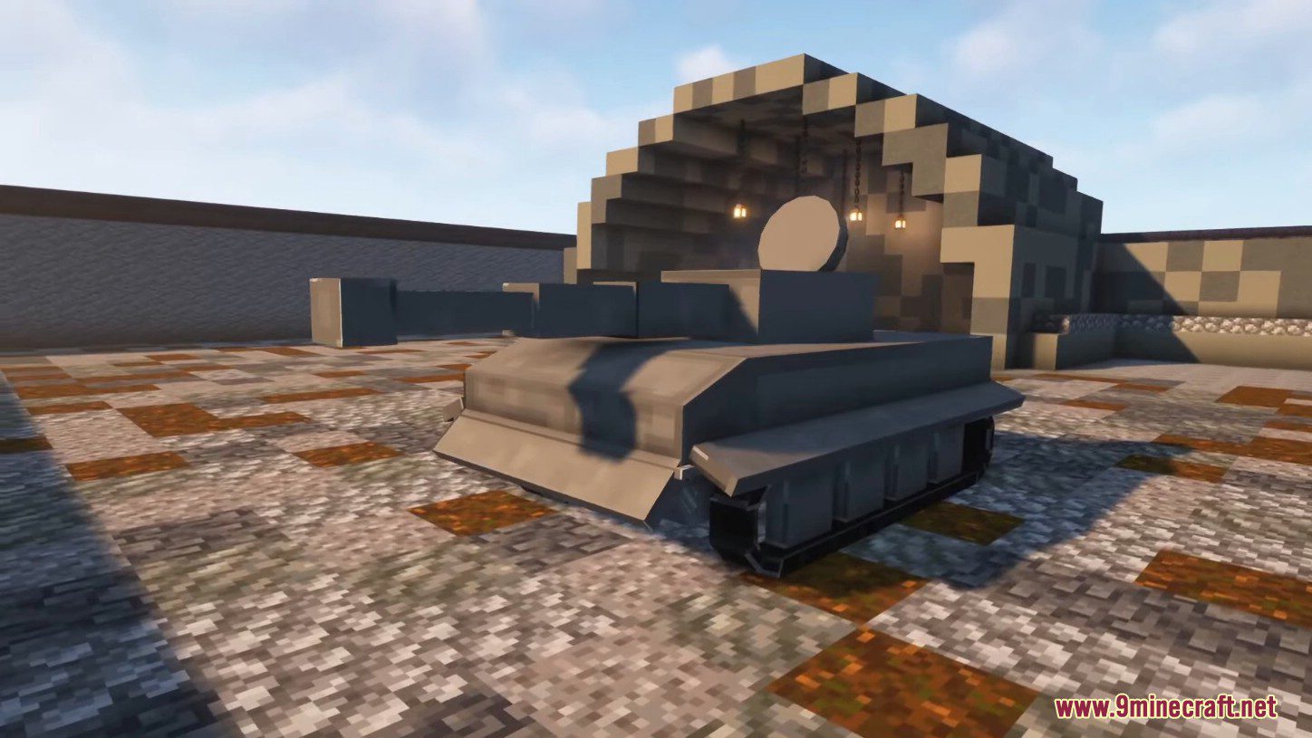 Trajan's Tanks Mod (1.19.2, 1.18.2) - WW2 Tanks to Minecraft 16