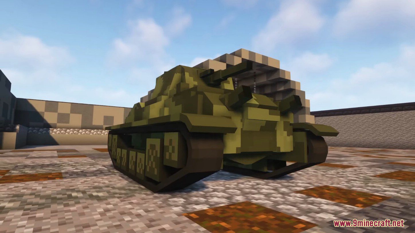 Trajan's Tanks Mod (1.19.2, 1.18.2) - WW2 Tanks to Minecraft 17