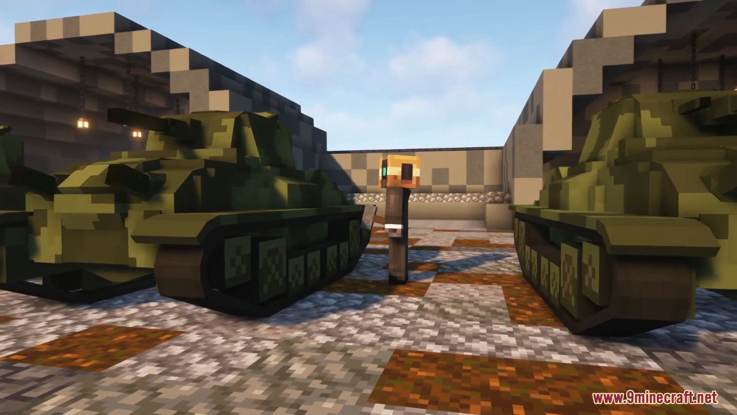Trajan's Tanks Mod (1.19.2, 1.18.2) - WW2 Tanks to Minecraft 20