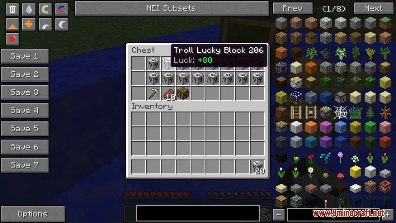 Troll Lucky Block Mod (1.8.9) - Illuminati, Giant Troll Faces 6