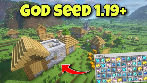 New Village God Seeds For Minecraft (1.19.4, 1.19.2) – Bedrock Edition Thumbnail