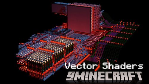 Vector Shaders (1.20.4, 1.19.4) – Minecraft Retro-Computing Thumbnail