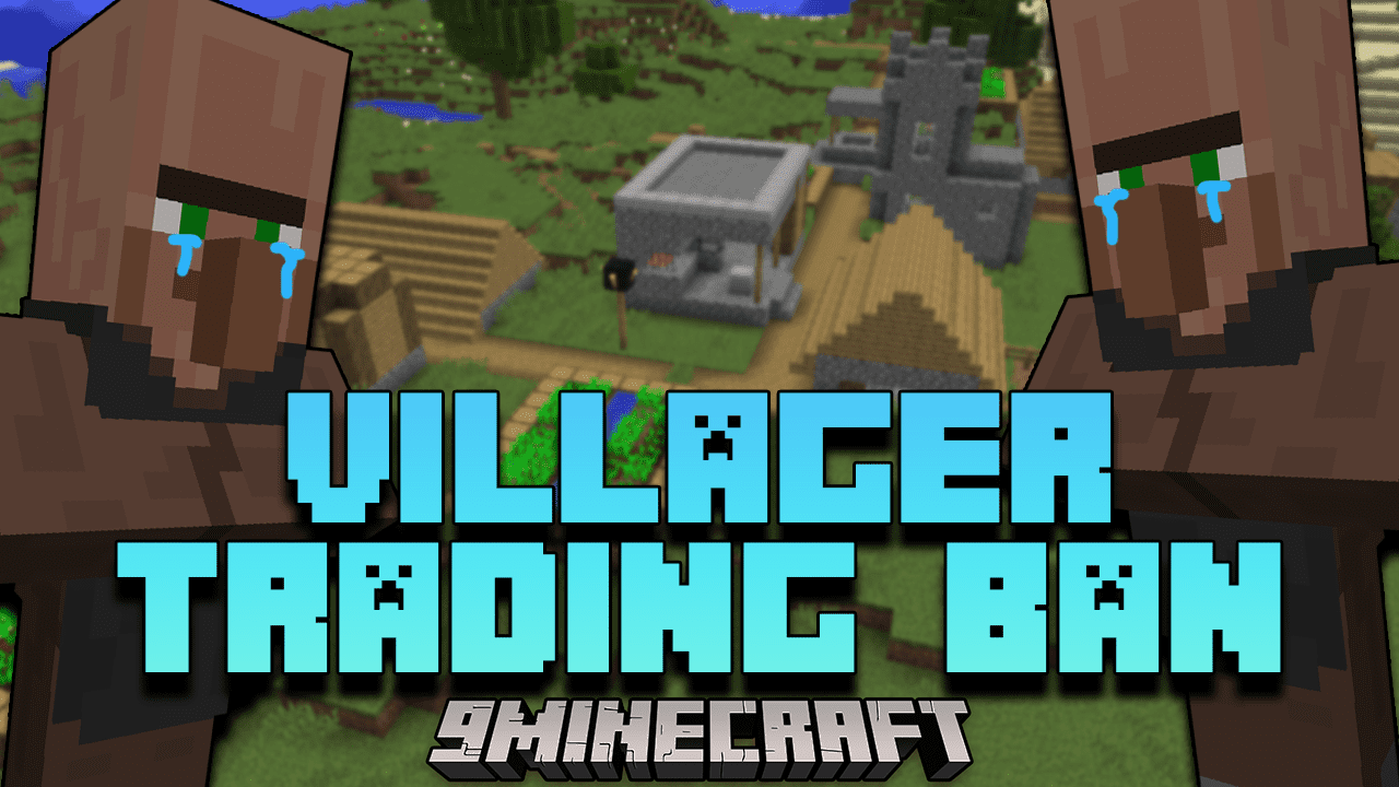 Villager Trading Ban Mod (1.12.2) - Disable Trading With Villagers 1