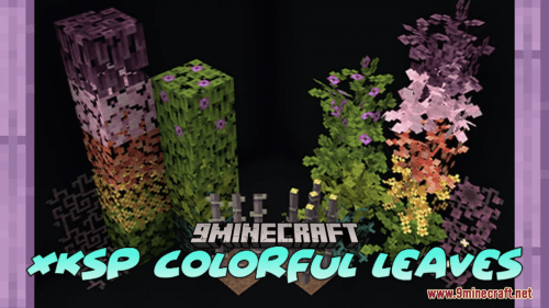 XKSP Colorful Leaves Resource Pack (1.20.6, 1.20.1) – Texture Pack Thumbnail