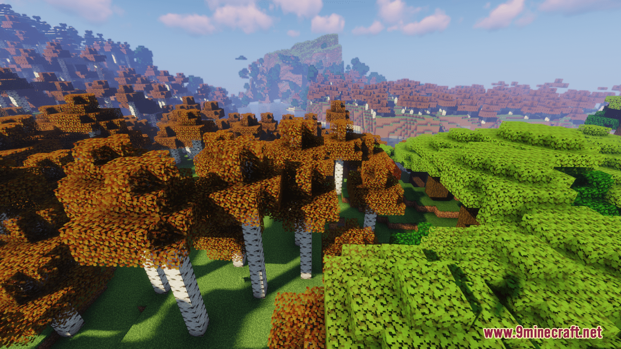 XKSP Colorful Leaves Resource Pack (1.20.6, 1.20.1) - Texture Pack 7