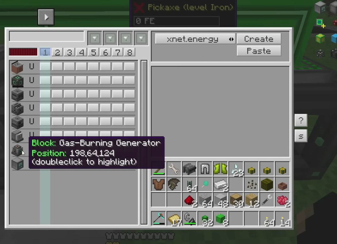 XNet Gases Mod (1.20.1, 1.19.2) - Gases, Slurries, Pigments and Infuse 2