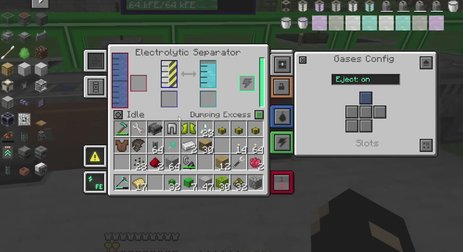 XNet Gases Mod (1.20.1, 1.19.2) - Gases, Slurries, Pigments and Infuse 8