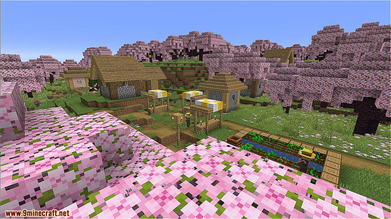 5 Cherry Grove Village Spawn Minecraft Seeds (1.19.4, 1.19.2) - Java Edition 2