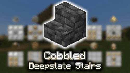 Cobbled Deepslate Stairs – Wiki Guide Thumbnail