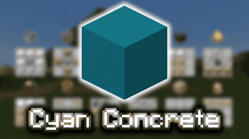 Cyan Concrete – Wiki Guide Thumbnail