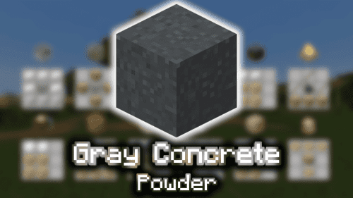 Gray Concrete Powder – Wiki Guide Thumbnail
