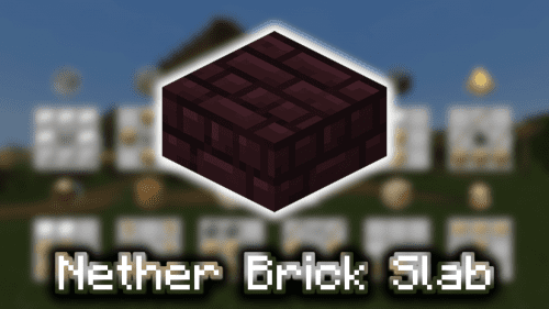 Nether Brick Slab – Wiki Guide Thumbnail