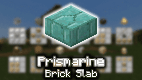 Prismarine Brick Slab – Wiki Guide Thumbnail