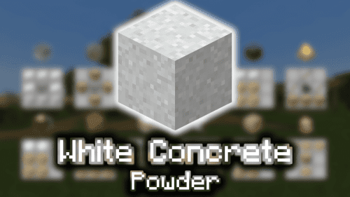 White Concrete Powder – Wiki Guide Thumbnail