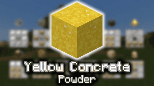 Yellow Concrete Powder – Wiki Guide Thumbnail