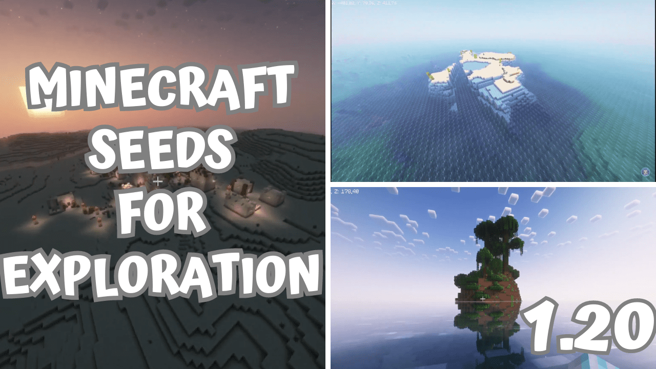 Insane Minecraft Seeds For Exploration (1.20.6, 1.20.1) - Java/Bedrock Edition 1