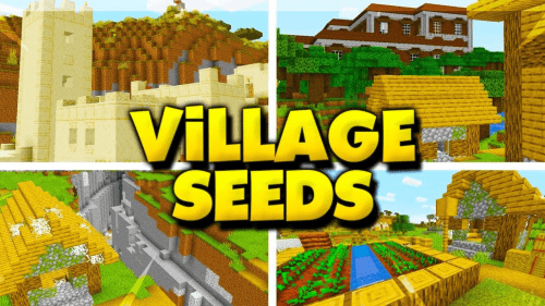 Best Village Minecraft Seeds Ever (1.20.6, 1.20.1) – Java/Bedrock Edition Thumbnail