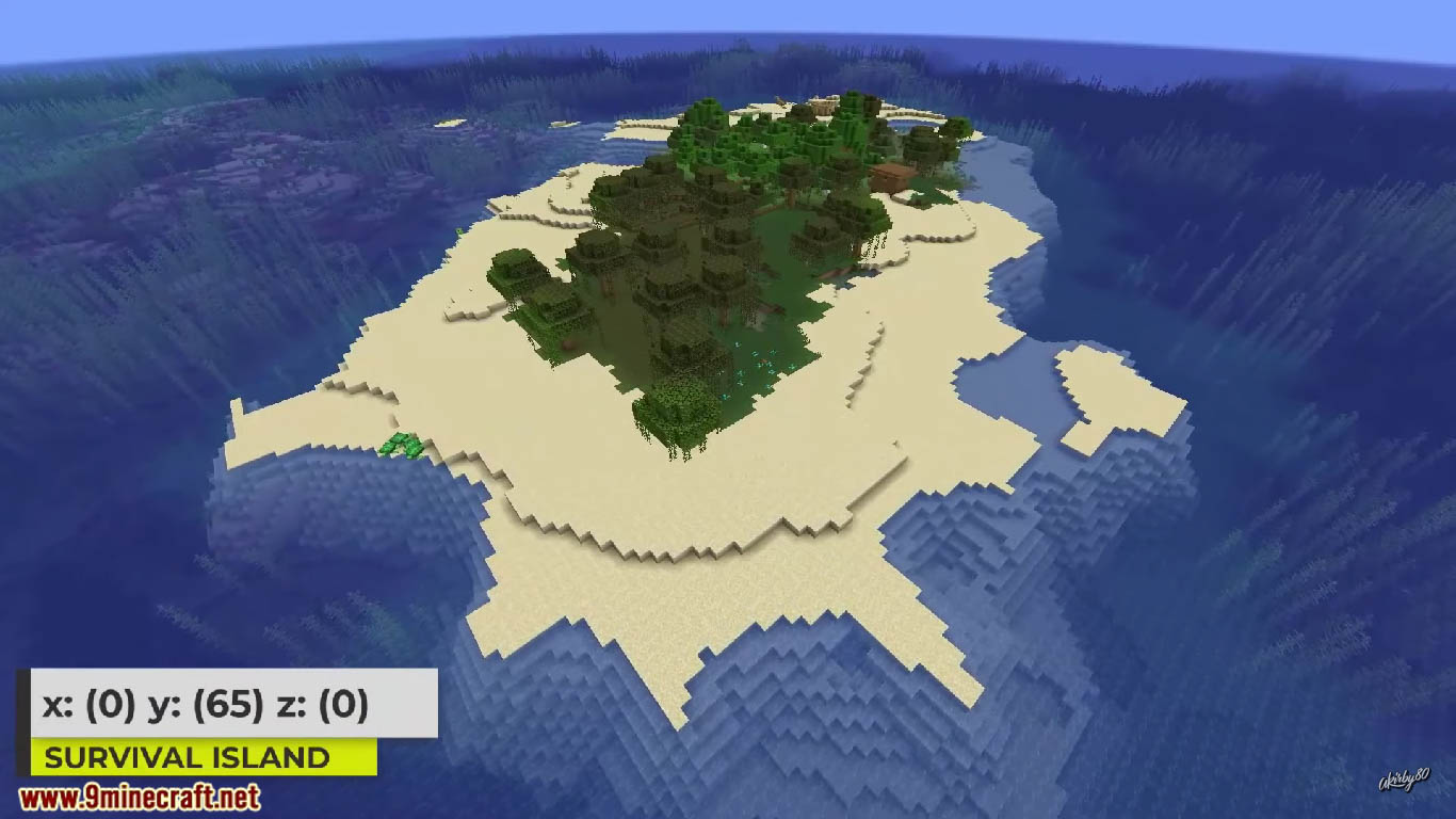 Top 10 Perfect Survival Island Seeds For Minecraft (1.20.6, 1.20.1) - Java/Bedrock 13