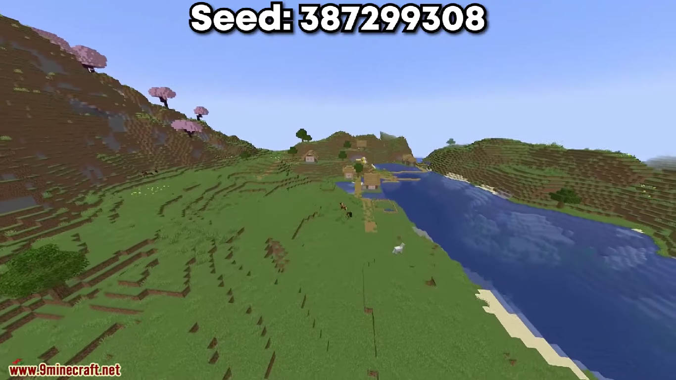 10 Best Plains Biome Seeds for Minecraft (1.20.6, 1.20.1) - Java/Bedrock Edition 13