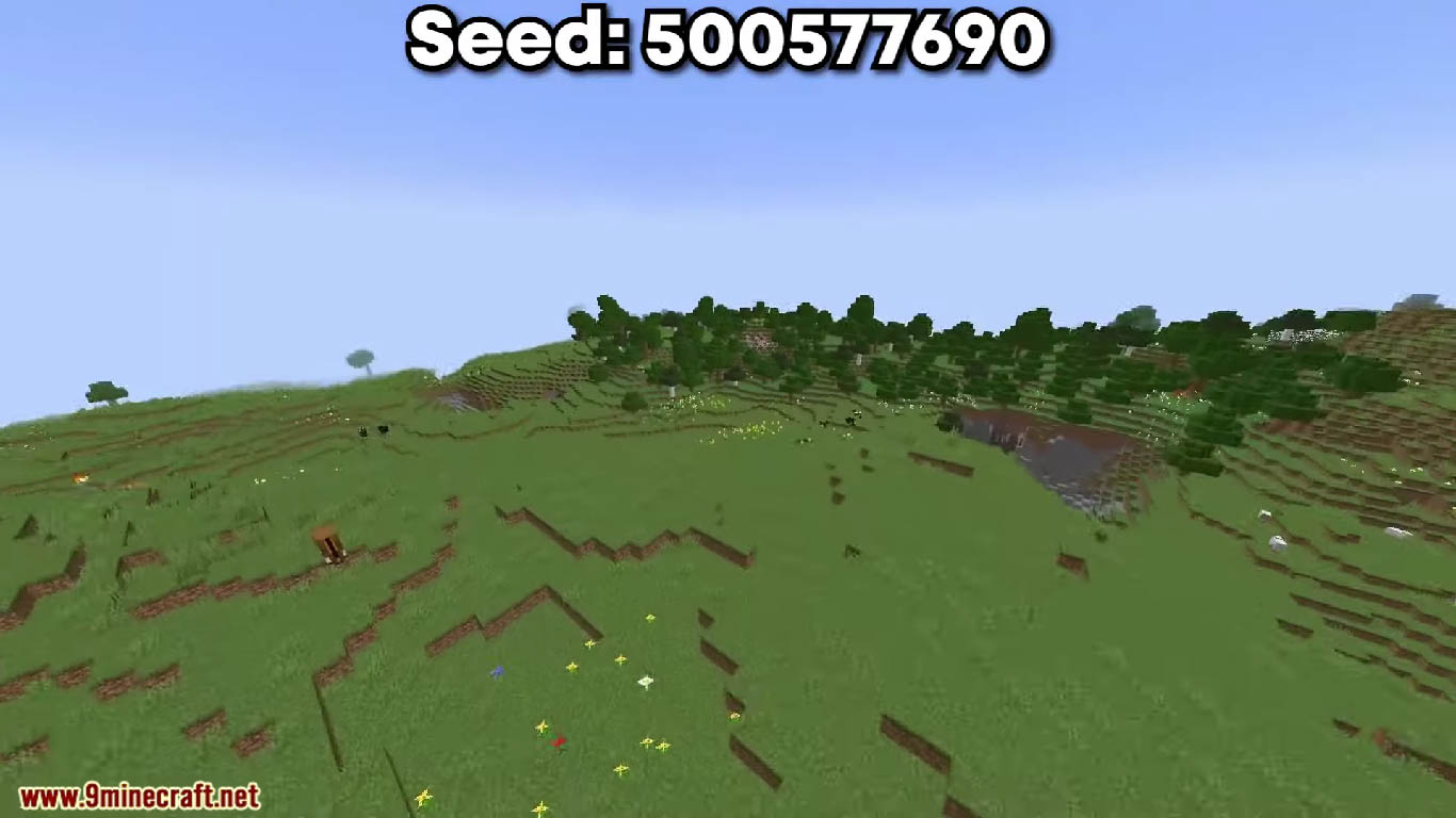 10 Best Plains Biome Seeds for Minecraft (1.20.6, 1.20.1) - Java/Bedrock Edition 14