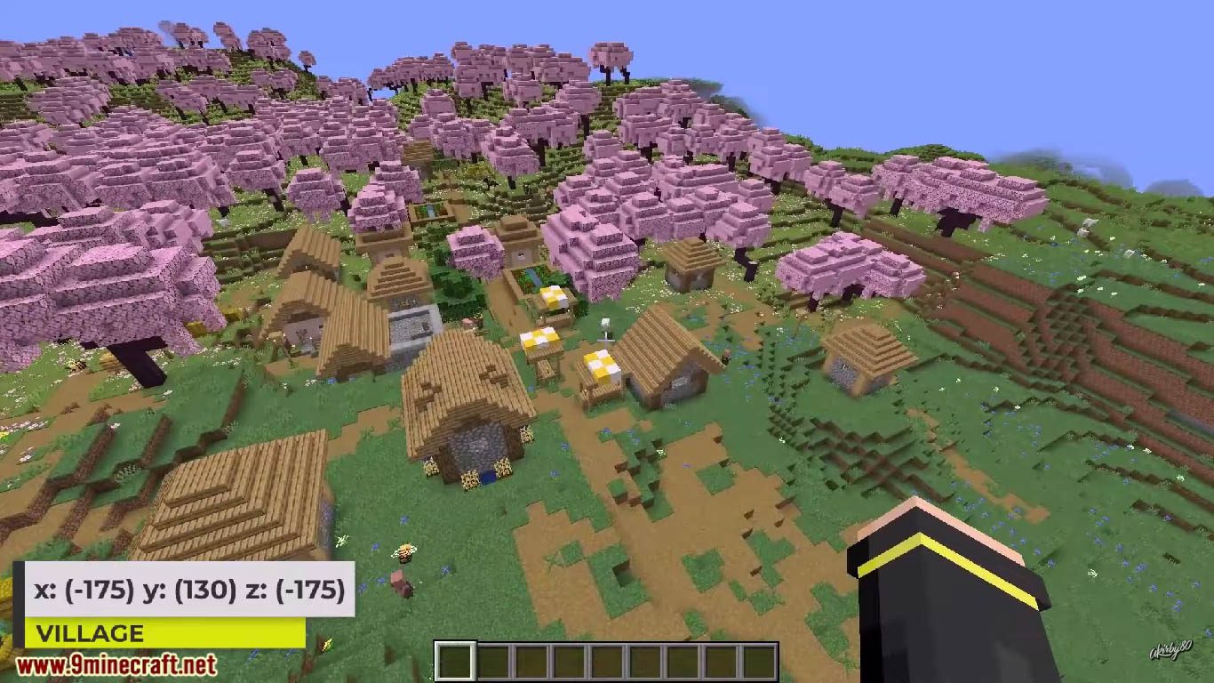 Top 5 Cherry Grove Seeds For Minecraft (1.20.6, 1.20.1) - Java/Bedrock Edition 3