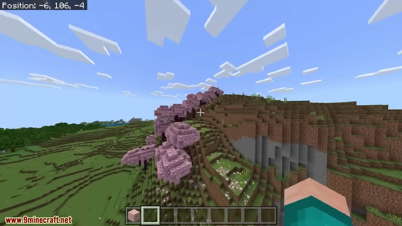 5 Awesome Cherry Biome Near Spawn For Minecraft (1.20.6, 1.20.1) - Bedrock Edition 12