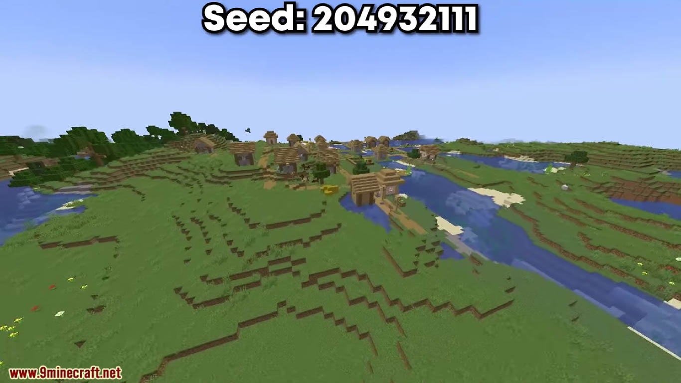 10 Best Plains Biome Seeds for Minecraft (1.20.6, 1.20.1) - Java/Bedrock Edition 27