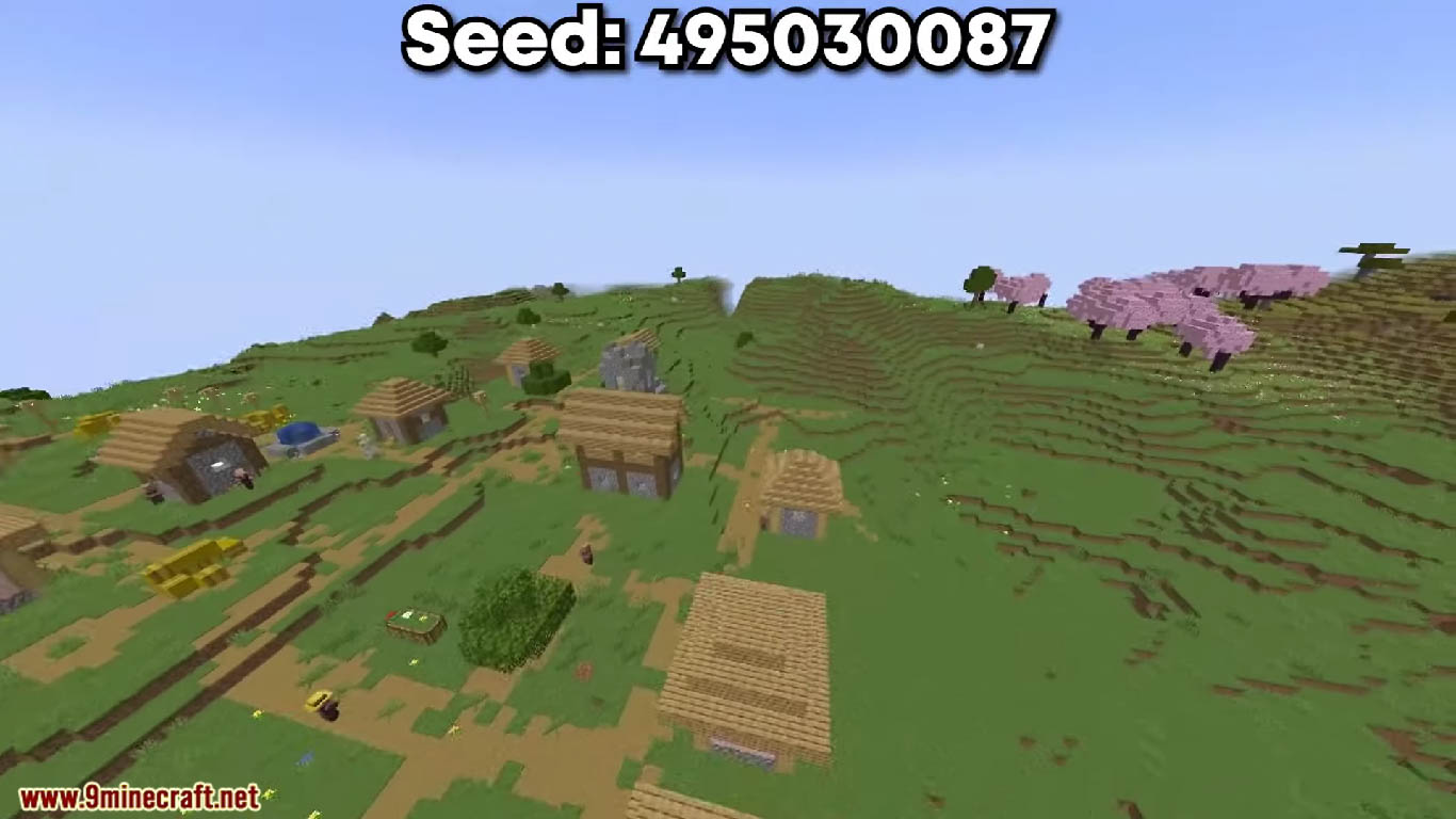 10 Best Plains Biome Seeds for Minecraft (1.20.6, 1.20.1) - Java/Bedrock Edition 29