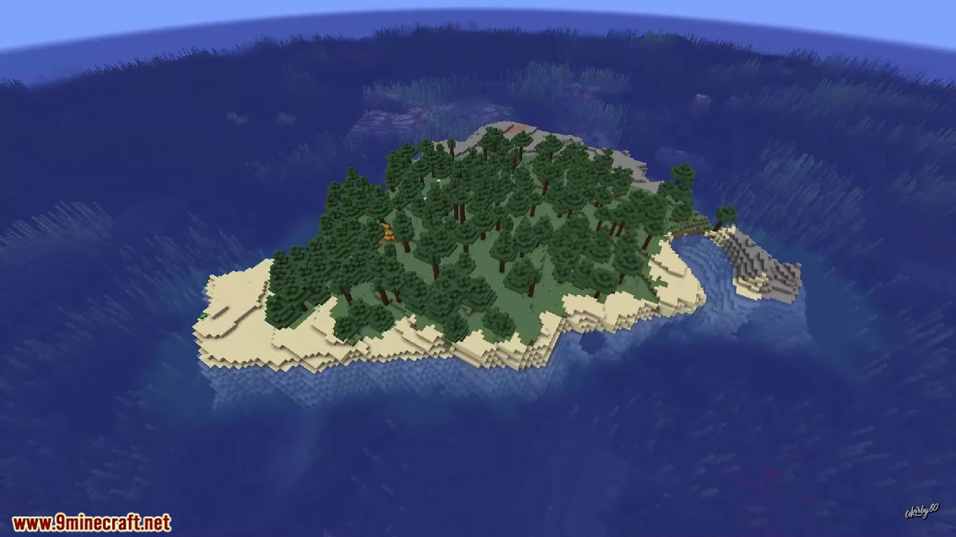 Top 10 Perfect Survival Island Seeds For Minecraft (1.20.6, 1.20.1) - Java/Bedrock 30