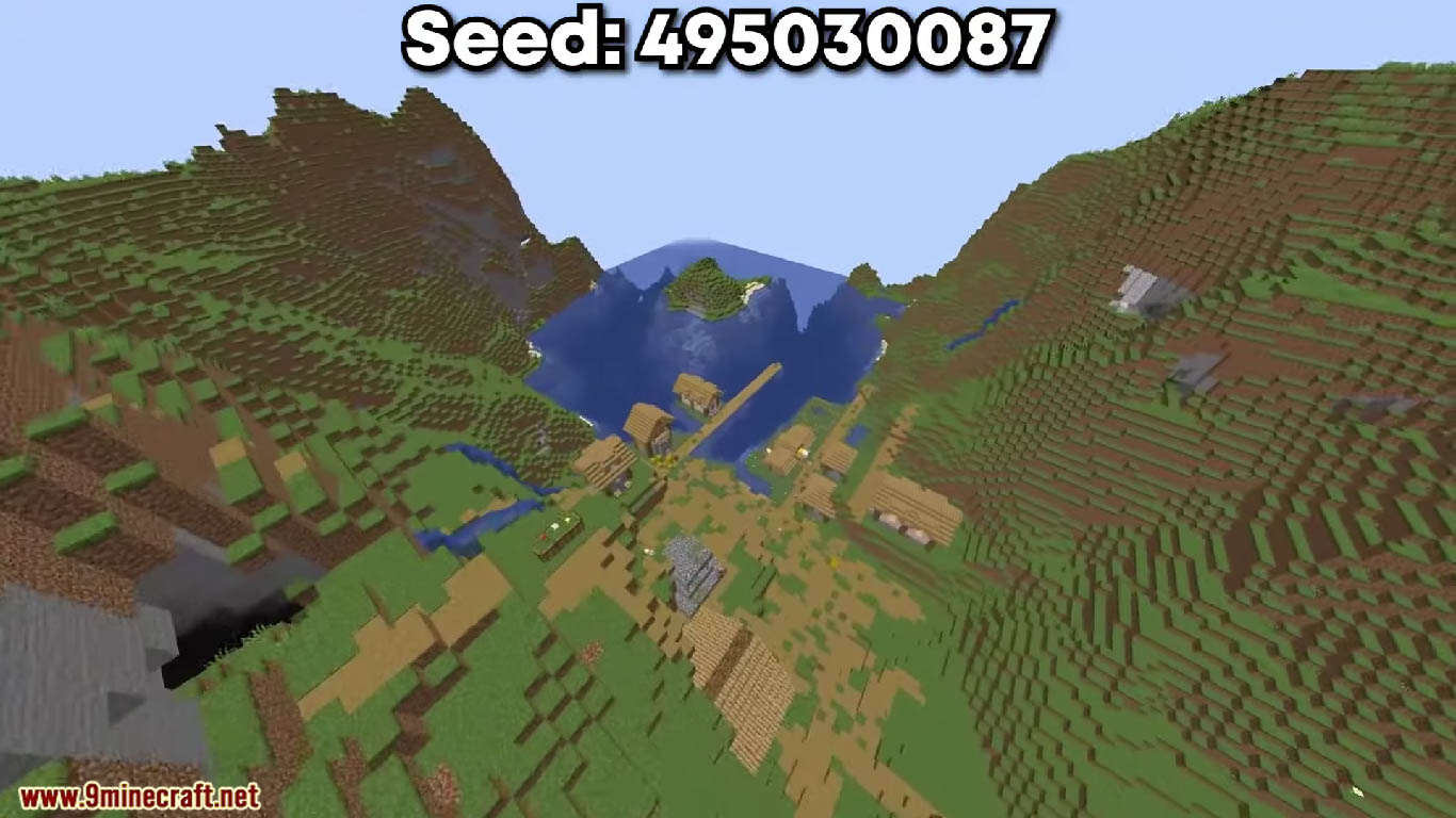 10 Best Plains Biome Seeds for Minecraft (1.20.6, 1.20.1) - Java/Bedrock Edition 30