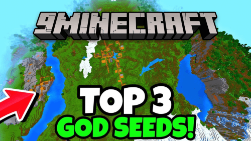 Top 3 Best God Seeds For Minecraft (1.20.6, 1.20.1) – Java/Bedrock Edition Thumbnail
