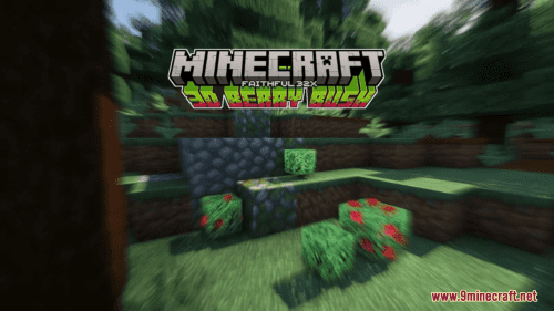 3D Berry Bush Resource Pack (1.20.6, 1.20.1) – Texture Pack Thumbnail