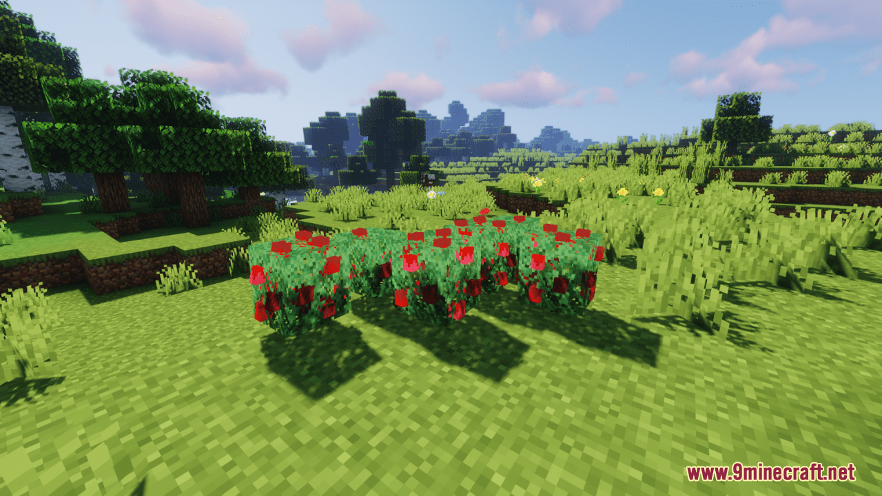 3D Berry Bush Resource Pack (1.20.6, 1.20.1) - Texture Pack 4