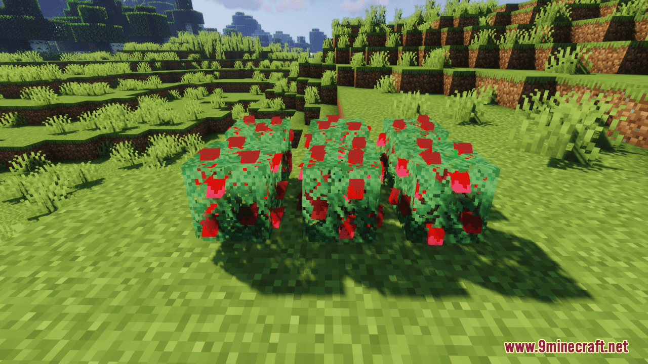 3D Berry Bush Resource Pack (1.20.6, 1.20.1) - Texture Pack 6