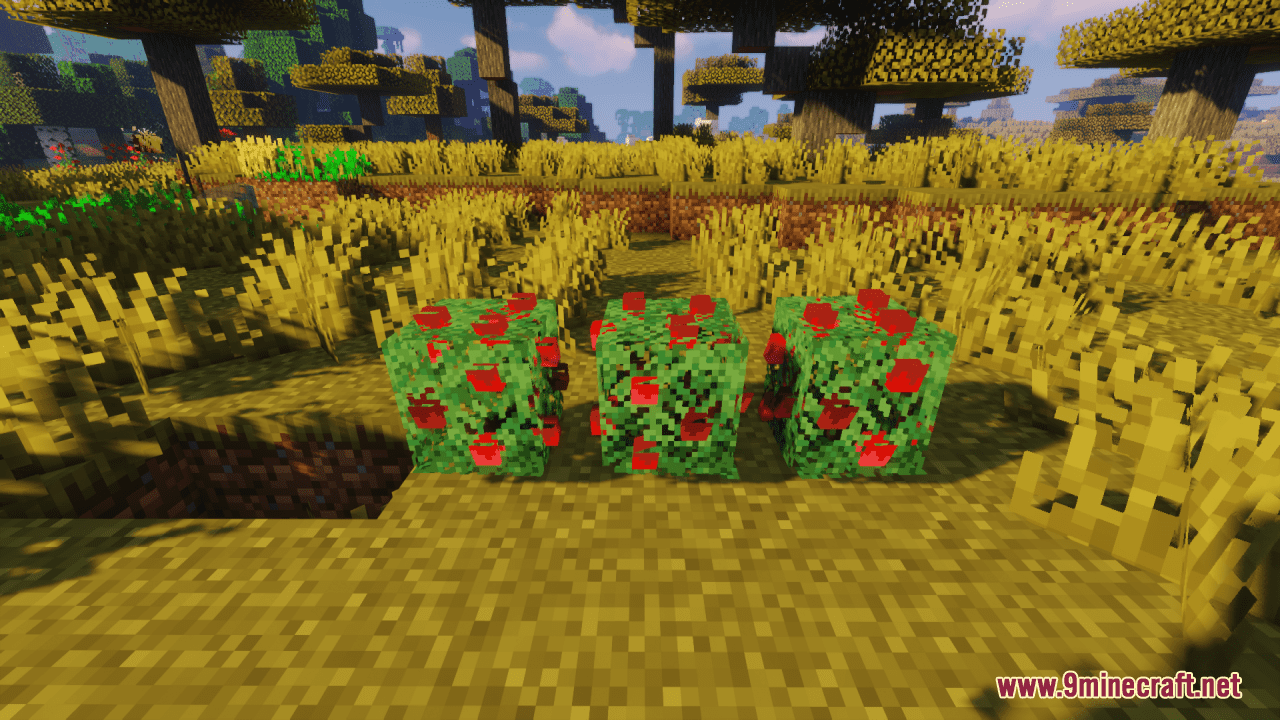 3D Berry Bush Resource Pack (1.20.6, 1.20.1) - Texture Pack 10