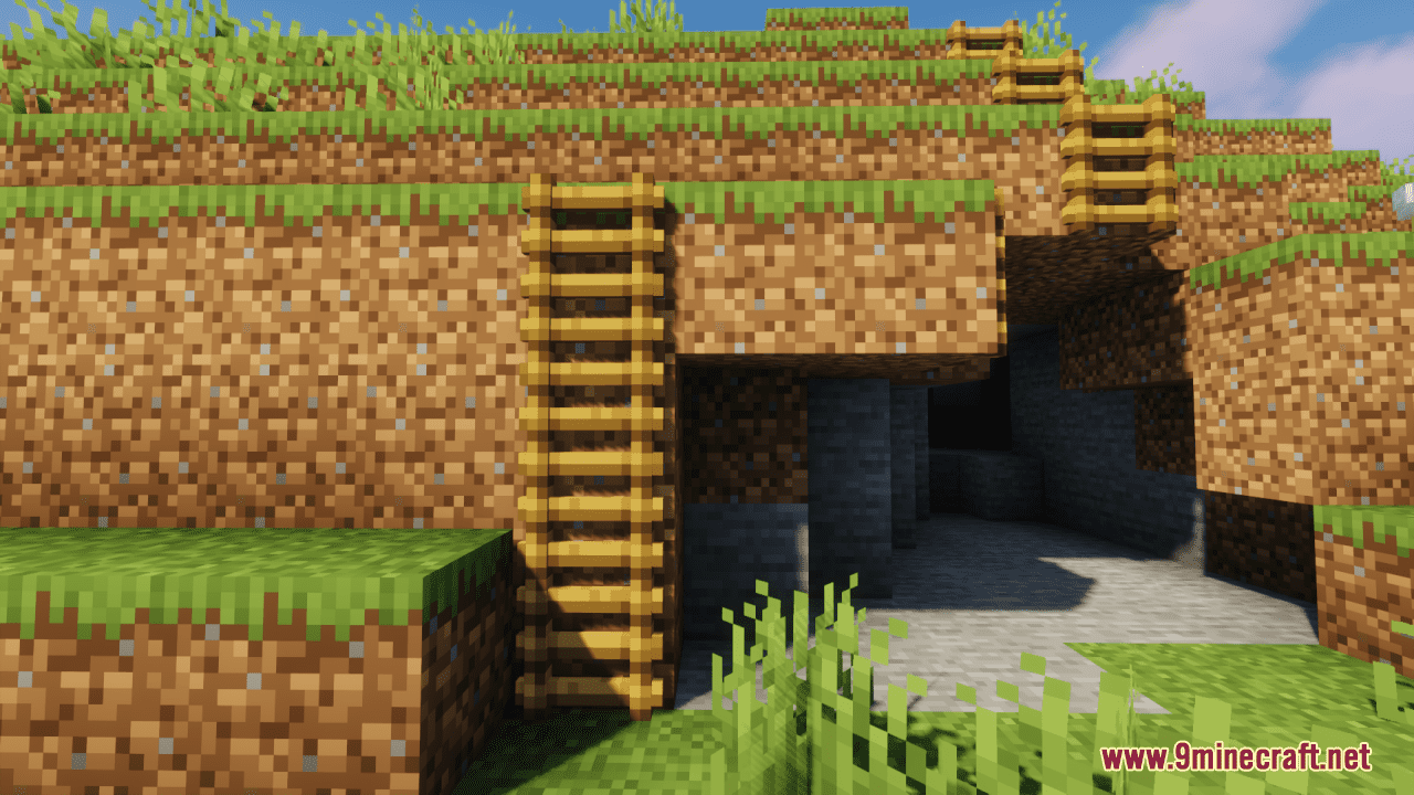 3D Ladders Resource Pack (1.21, 1.20.1) - Texture Pack 11