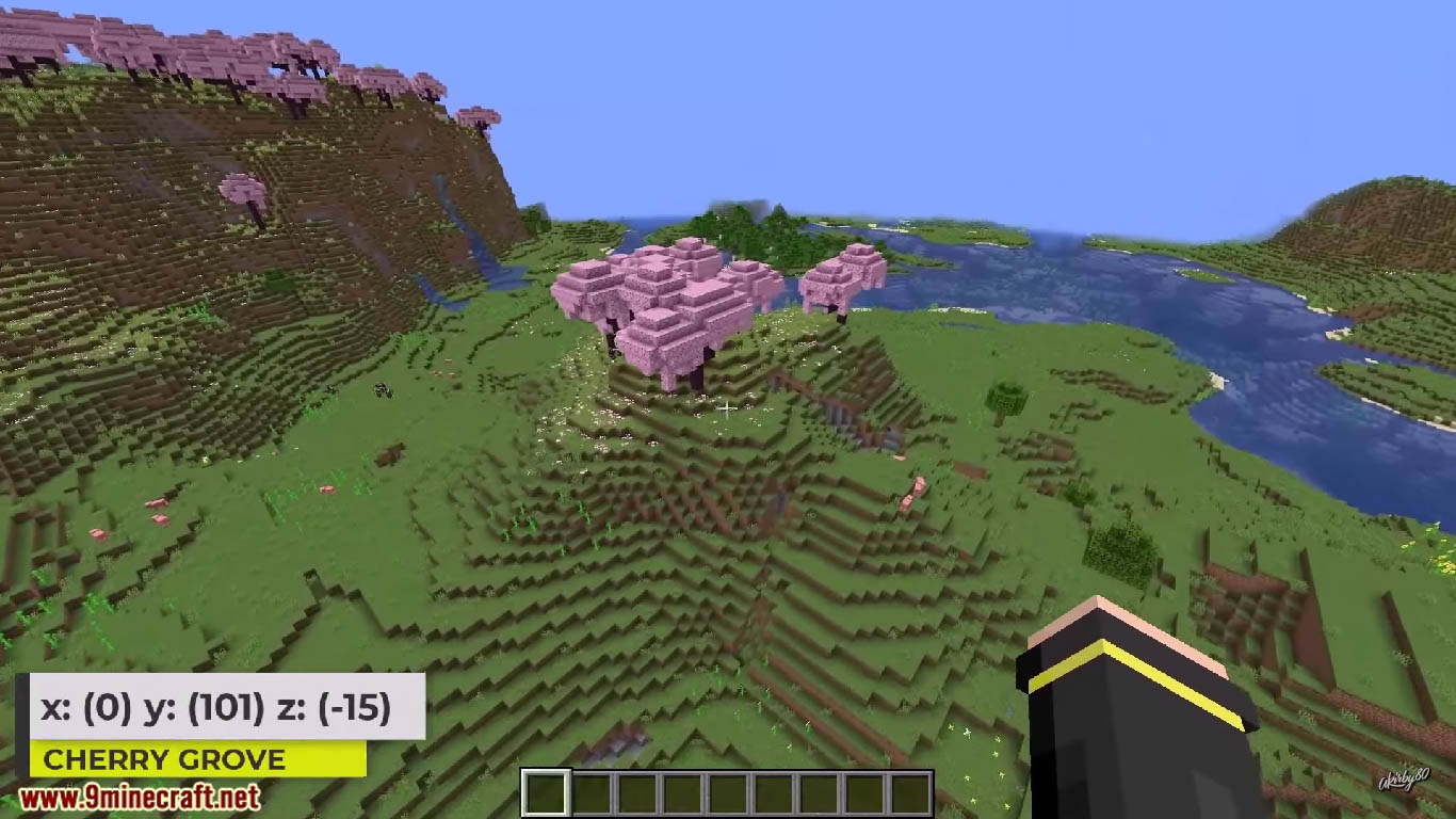 Top 5 Cherry Grove Seeds For Minecraft (1.20.6, 1.20.1) - Java/Bedrock Edition 5