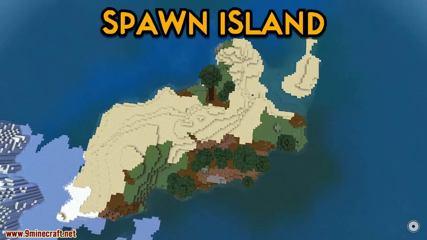 Best Survival Island Spawn Seeds For Minecraft (1.20.6, 1.20.1) - Java/Bedrock Edition 6