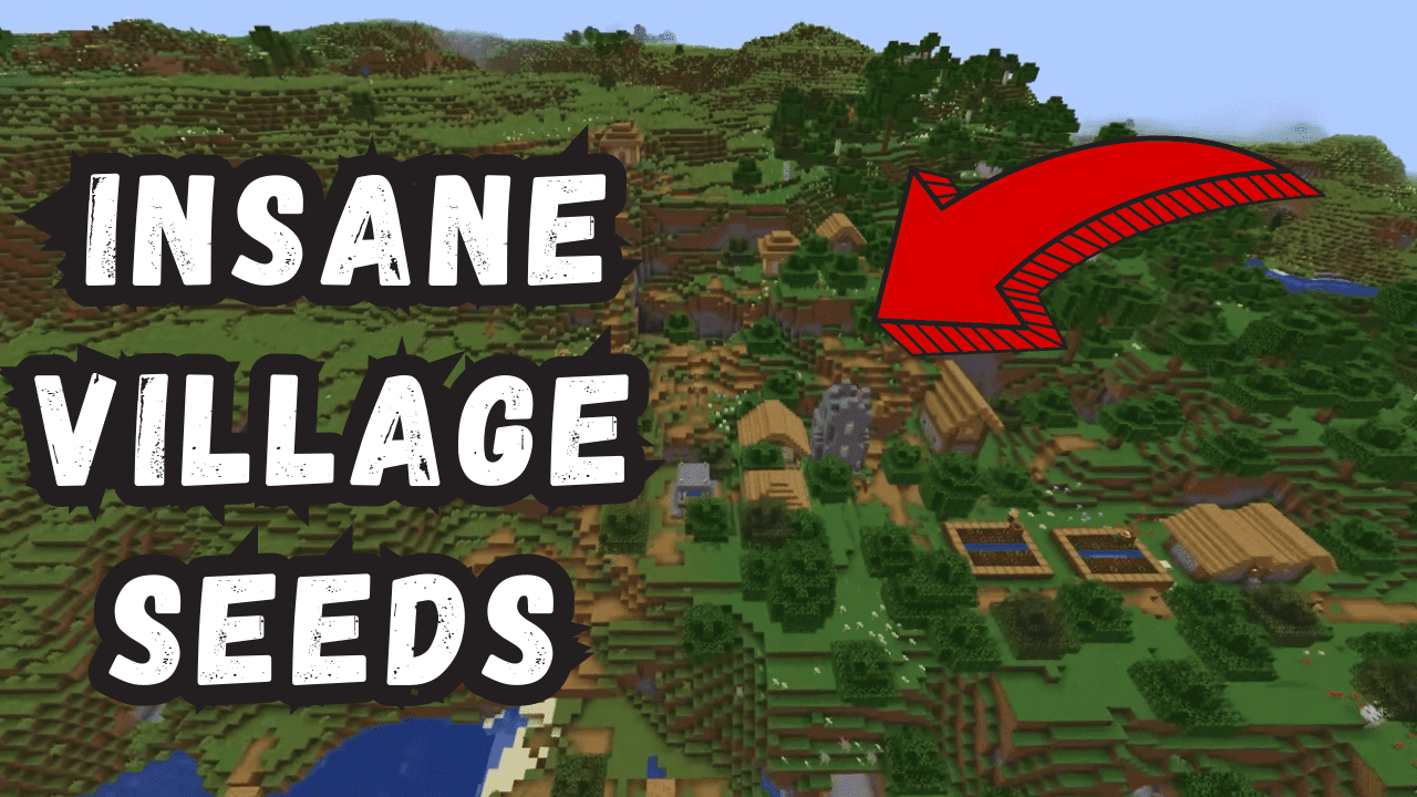 5 Insane Village Seeds For Minecraft (1.19.4, 1.19.2) - Java/Bedrock Edition 1