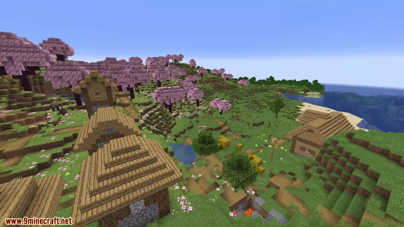 Top 5 Awesome Village Seeds For Minecraft (1.20.6, 1.20.1) - Java/Bedrock Edition 9