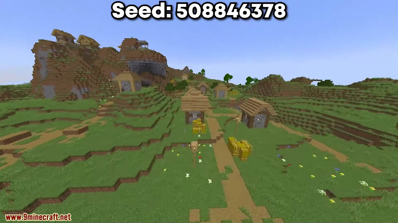 10 Best Plains Biome Seeds for Minecraft (1.20.6, 1.20.1) - Java/Bedrock Edition 8