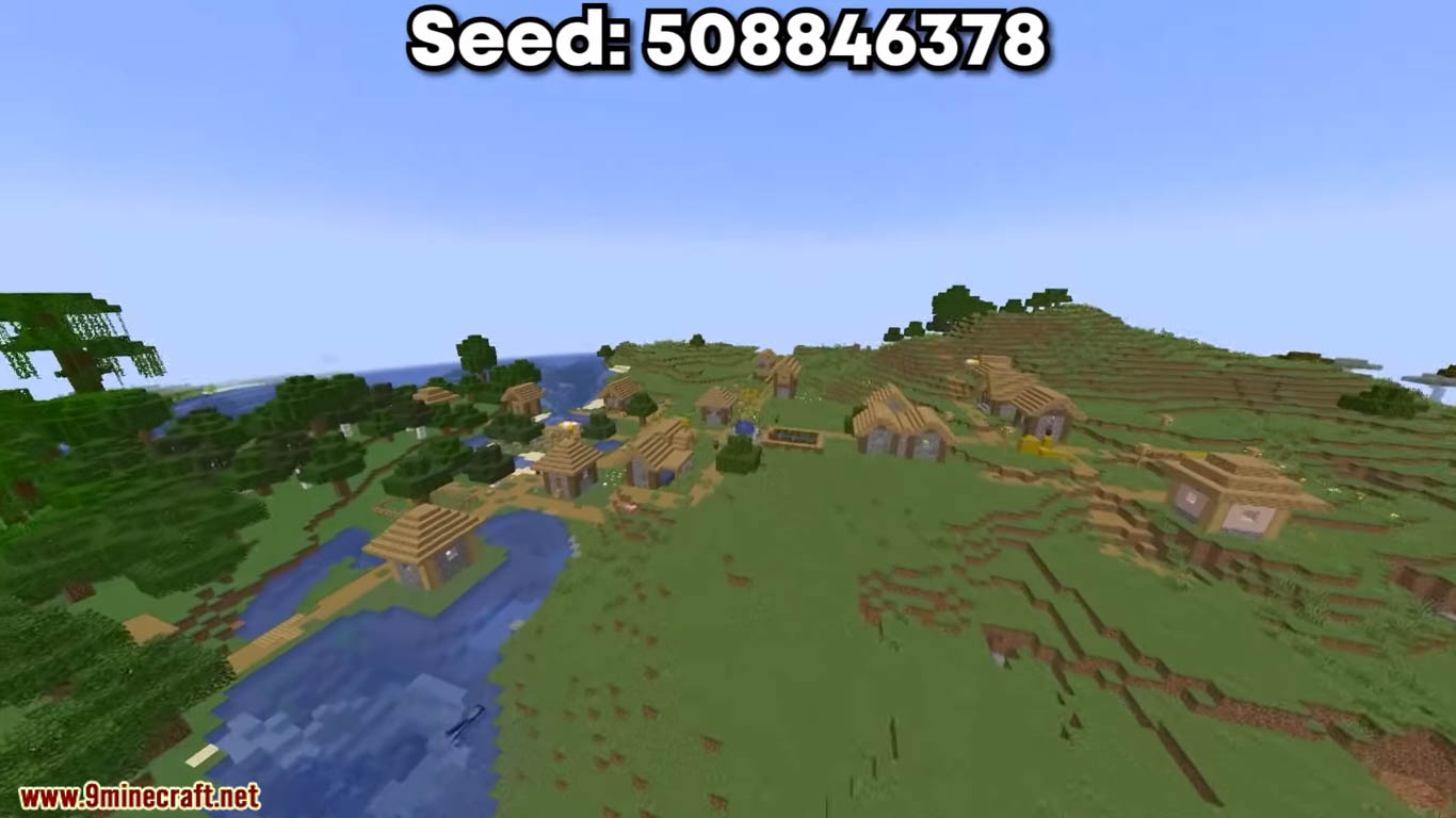 10 Best Plains Biome Seeds for Minecraft (1.20.6, 1.20.1) - Java/Bedrock Edition 9