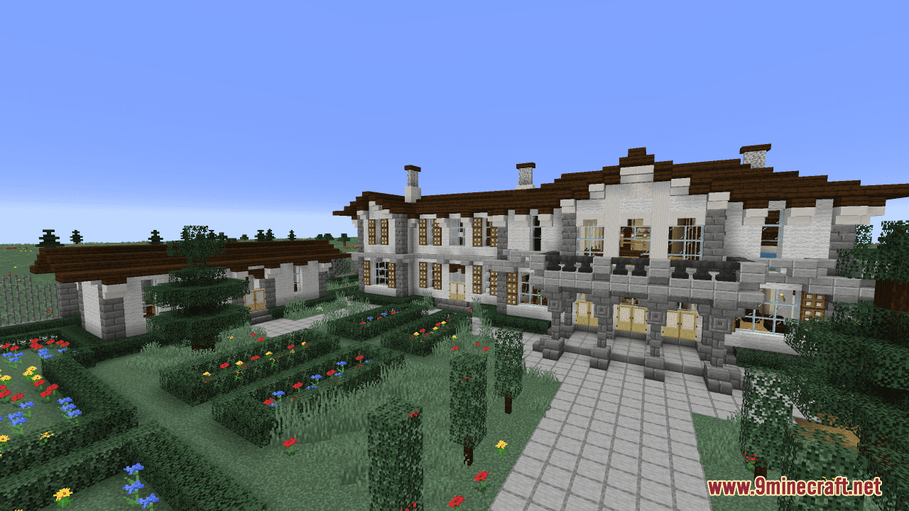 American Mansion Map (1.21.1, 1.20.1) - Perfect For A Family 2