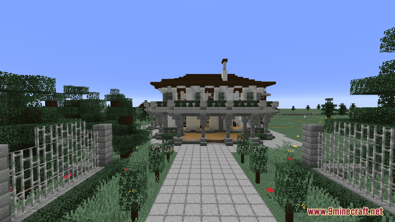 American Mansion Map (1.21.1, 1.20.1) - Perfect For A Family 5