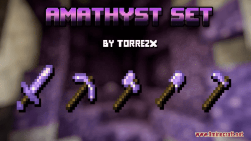 Amethyst Set Resource Pack (1.20.6, 1.20.1) – Texture Pack Thumbnail