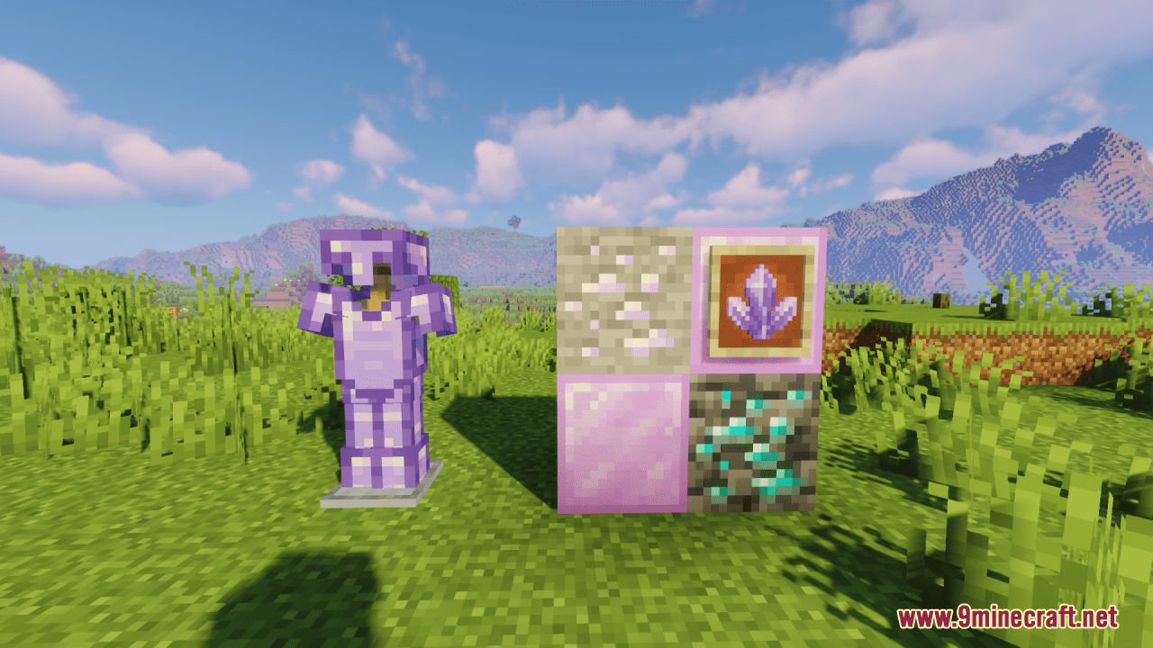 Amethyst Set Resource Pack (1.20.6, 1.20.1) - Texture Pack 2