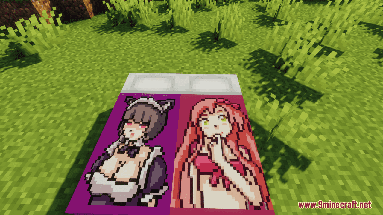 Anime Bed Overlays Resource Pack (1.20.4, 1.19.4) - Texture Pack 10